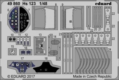 Hs 123 - Gaspatch Models - / 1:48 - Eduard 49860