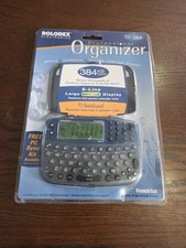 NIB Rolodex Electronics Year 2000 6- Line Large Display 384KB Memory Organizer