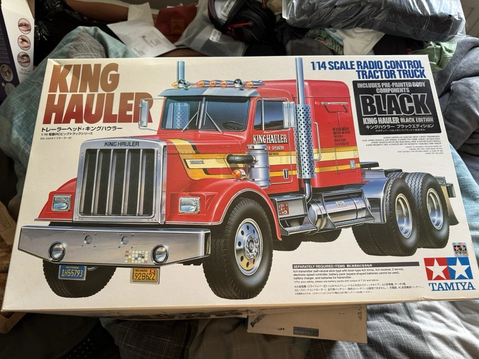 Tamiya RC 1/14 US AMERIKA Truck / LKW KING HAULER BLACK EDITION  #56336 1:14 - Bild 3 von 4