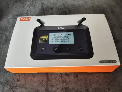 B03Pro+ LDAC Bluetooth 5.3 Sender Empfänger für TV, AptX Low Latency & HD kab...