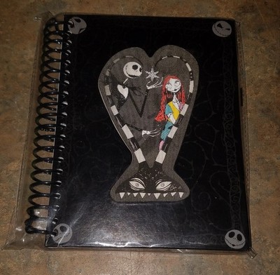 Nightmare Before Christmas 6'' × 7'' Spiral Notebook New Sealed 