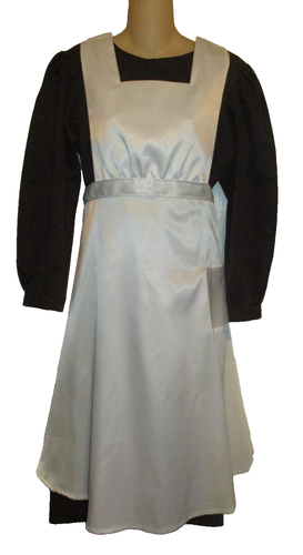 Amish Mennonite Kleidung bescheidenes Cape Kleid/Schürze 40"B/32" mit handgefertigtem Kostüm - Bild 1 von 4