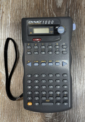 Dymo 1000 Electronic Label Maker A Product From Esselte