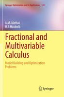 A. M. Mathai (U. A.) | Fractional And Multivariable Calculus | Taschenbuch