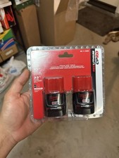 Milwaukee 48-11-2422 M12 Redlithium CP2.0 Ah 12V Battery 2-Pack  NEW