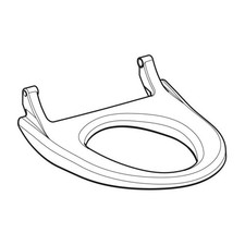 Geberit WC-Sitz zu AquaClean 4000 242170111 weiß-alpin