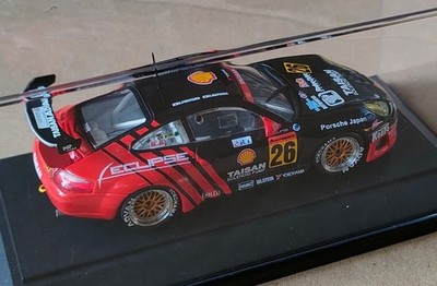 Ebro 1/43 TAISAN Porsche 911 GT3R Black Limited Edition Model Car