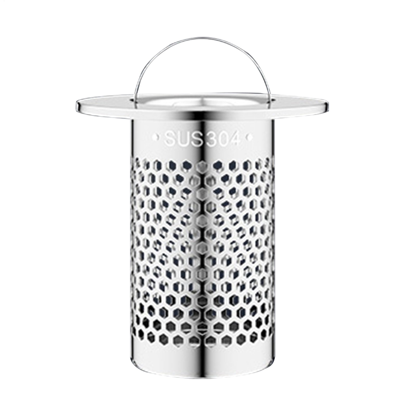 US Stainless Steel Sink Drain Stopper Basket Strainer Waste Plug Floor & Basin 