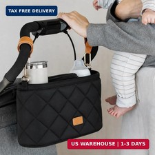Beautiful Stroller Caddy Organizer With 2 Cup Holders - Luxury Stroller Bag, Uni