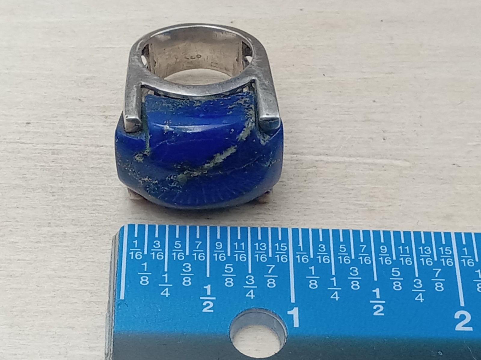 Fine Statement Sterling Silver Ring Rectangular C… - image 10