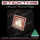 Holden WB Statesman Deville and Caprice Grille Badge Emblem *NEW*