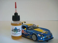 Liquid Bearings, BEST 100%-synthetic oil for Scalextric or any slot car, READ !!