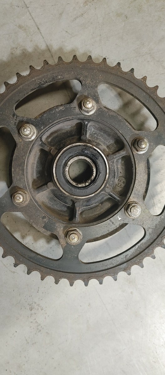 1996 KAWASAKI ZX6E ZX 6 NINJA REAR SPROCKET 48T WITH HUB