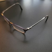 Coach Eyeglasses HC 6110 5489 Denim Taupe Glitter Gradient Frame 52-16-140 4793