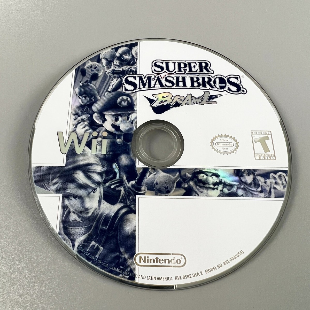 Super Smash Bros. Brawl Nintendo Wii GAME DISC ONLY VERY GOOD | eBay