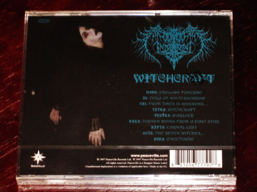 Obtained Enslavement Witchcraft CD 1997 / 2018 Reissue Peaceville CDVILED779 NEW - Picture 3 of 3