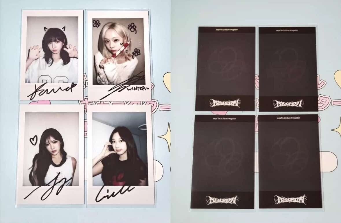 AESPA ARMAGEDDON ALBUM STAR RIVER POB PHOTOCARD Karina AESPA ARMAGEDDON ALBUM STAR RIVER POB PHOTOCARD Karina