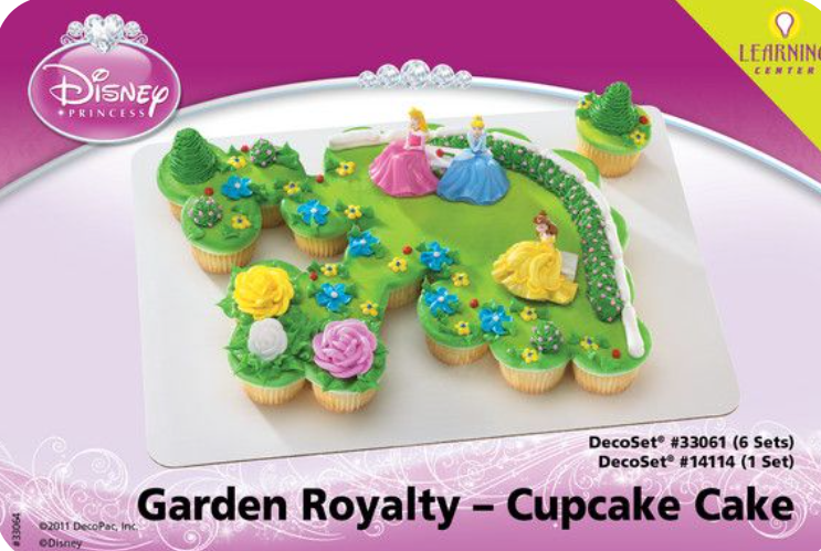 Disney Princess Garden Royalty Decopac Cake Topper