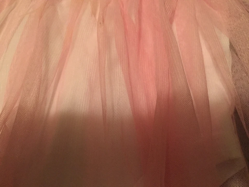 Christmas Snow Princess dress Size 9 mo Baby Glam pink holiday girls - Image 3 of 4