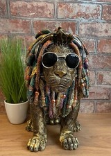 Shudehill Giftware Dudes Large Rasta Lion Ornament Figurine Ornament JD345956
