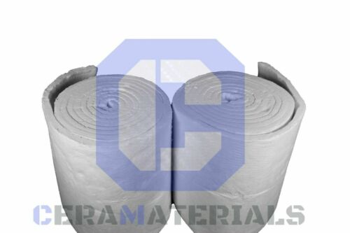 Ceramic Fiber Insulation Blanket Wool High 2300F Thermal Ceramics 1"x 48" x 25'  - Picture 1 of 5