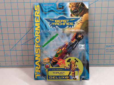 Transformers Beast Machines Thrust Deluxe Figure, Hasbro 1999