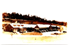 RPPC Real Photo Postcard Norris,  TN Tennessee Town Center 1905 Undivided