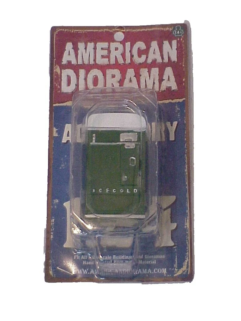 Plástico American Diorama 1:24 Veículos de brinquedo e de metal fundido