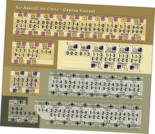 Contatori Variante Assalto Aereo a Creta Cipro - Die-Cut