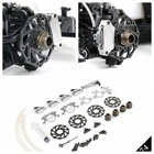Alloy Front + Rear 4 wheel hydraulic disc brake for Rovan F5/RF5 MCD XS5 RC CAR
