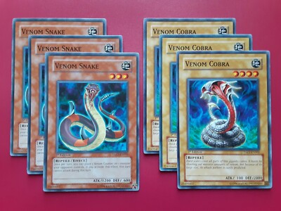 Yugioh Vennominaga The Deity of Poisonous Snakes 40 Card Deck Venom Swamp Budget | eBay Yugioh Vennominaga The Deity of Poisonous Snakes 40 Card Deck Venom Swamp Budget | eBay