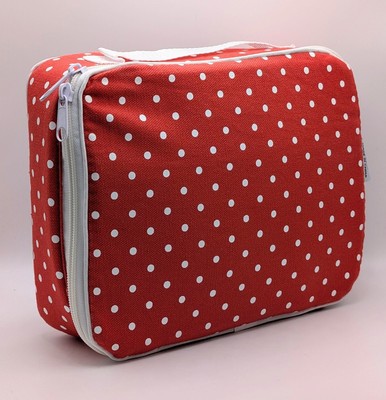 Essential Oils Padded Zip Carry Case Holds 30 Bottles 15mL 5mL Removable Inserts
