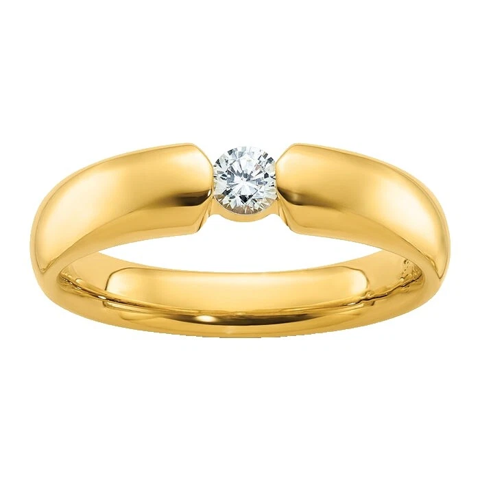 Anillos de banda de belleza de diamante para hombres