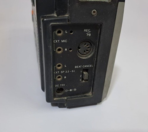 Sanyo M 7700K Band Radio Cassette Recorder Player Vintage Boombox Japan As-Is - Picture 11 of 15