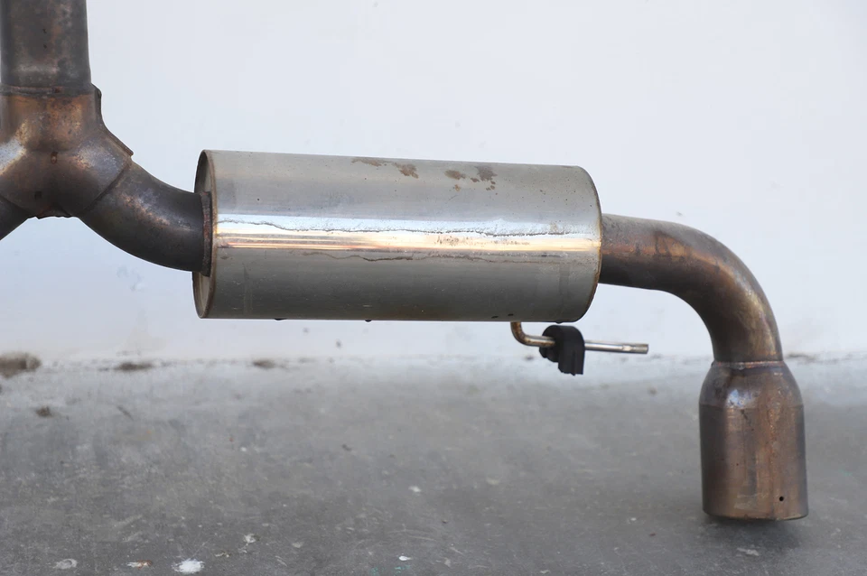 Silenciador de tubo de escape trasero Mazda RX-8 RX8 04-08, A874, OEM, 2004, 2005, 2006, 200 Foto 4 de 4