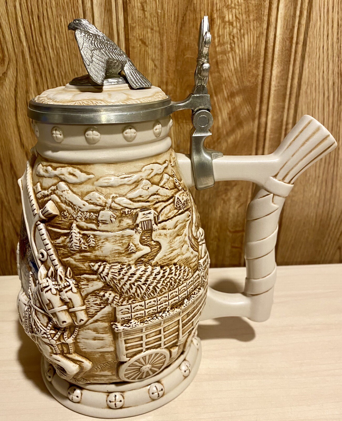 Limited edition Avon Anheuser Busch The World Famous Clydesdale Hitch