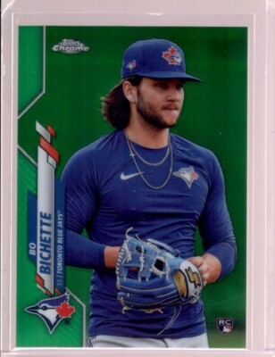 BO BICHETTE 2020 Topps Chrome #150 Green Refractor Variation Rookie RC #81/99