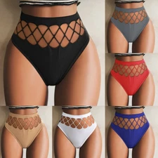 NEW Women Elastic Thong G-string Panties Sexy Mesh Knicker Lingerie Underwear