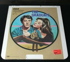 The Graduate CED RCA VideoDisc Selectavision Dustin Hoffman