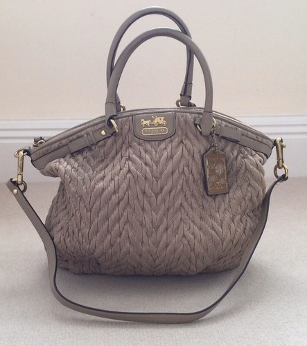 Coach Schulranzen Madison Limited Edition 70th Anniversary beige Nylon und Leder - Bild 2 von 10