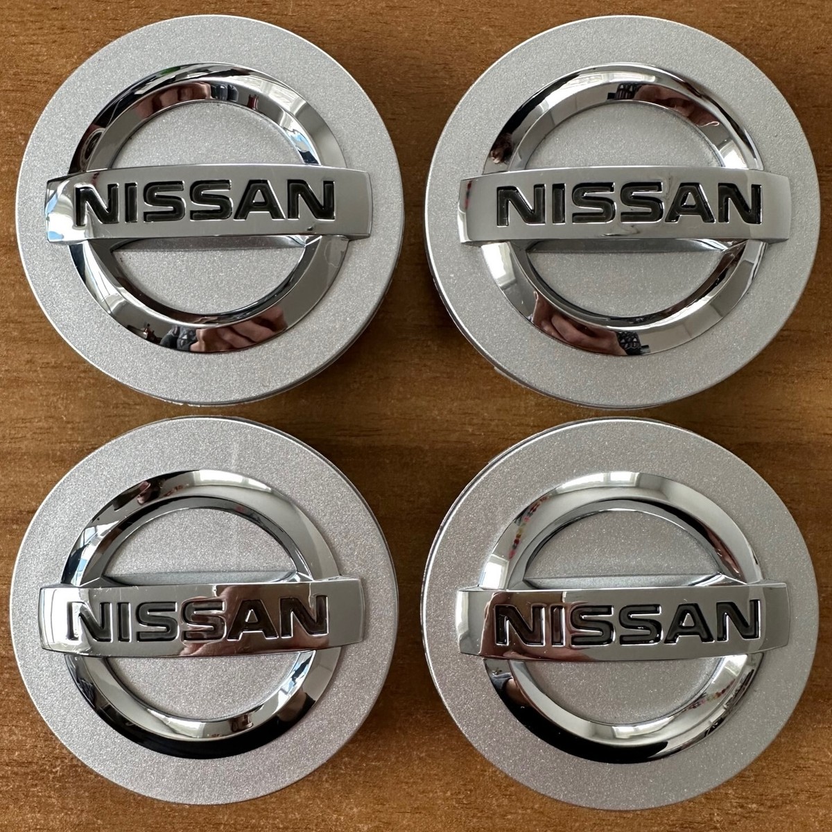 4 Nissan Emblems Hub Caps Wheel Caps Hub Cover 54Mm ORIGINAL