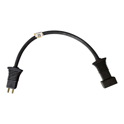 Rainbow Reaxir Vaccuum  Electric Hose Pigtail Cord, Male/Female ends, 11''