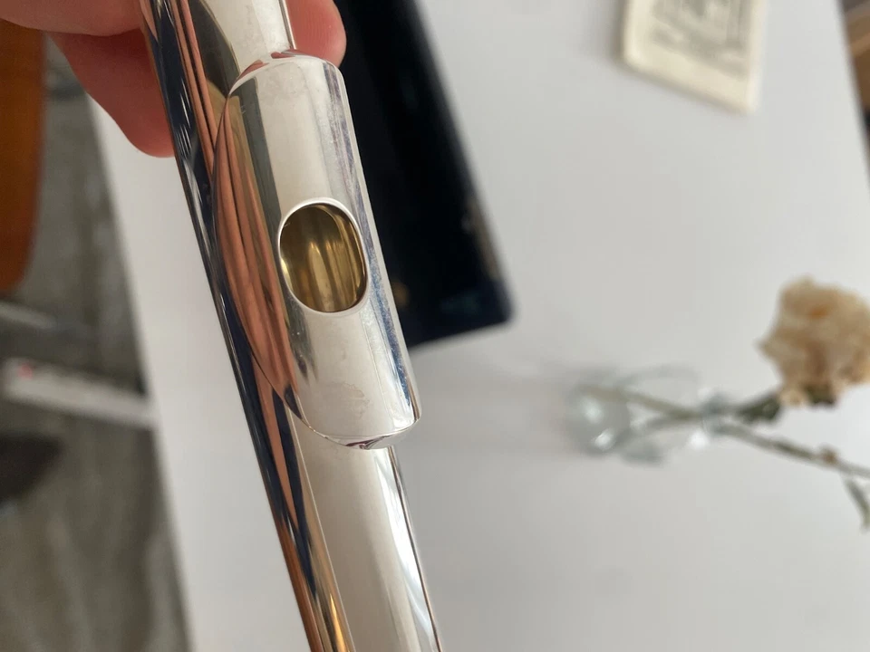 ALTUS AFL-A1107 Flute  Silver  Hard Case - Azumino Japan - Image 3 of 4