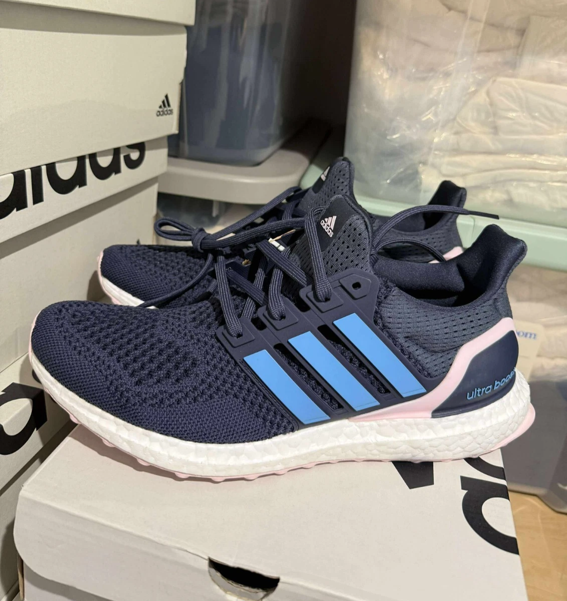 adidas gazelle silver green womens adidas Men's Ultraboost 1.0 Shoes, Size 10.5, Collegiate Navy/Black