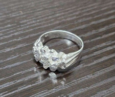 925 Sterling Silver Diamond Cut Finish Nugget...