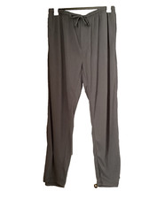 ATHLETIC WORKS Men's Gray Polyester Knit Sleep Pants Sz. M