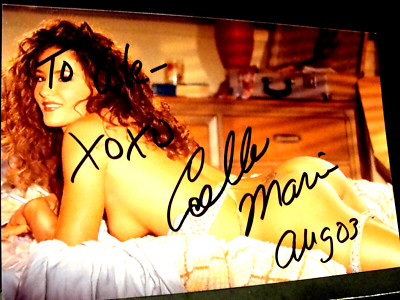Colleen Marie Signed Autograph 4x6 Photo w/COA- Playboy 2003 | eBay