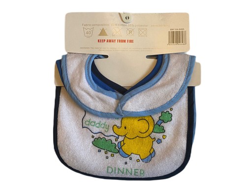 Junge Mädchen PEVA hinterlegte Lätzchen Baby Füttern Tröpfeln 3er Pack Set Frühstück Mittagessen Abendessen - Bild 17 von 17