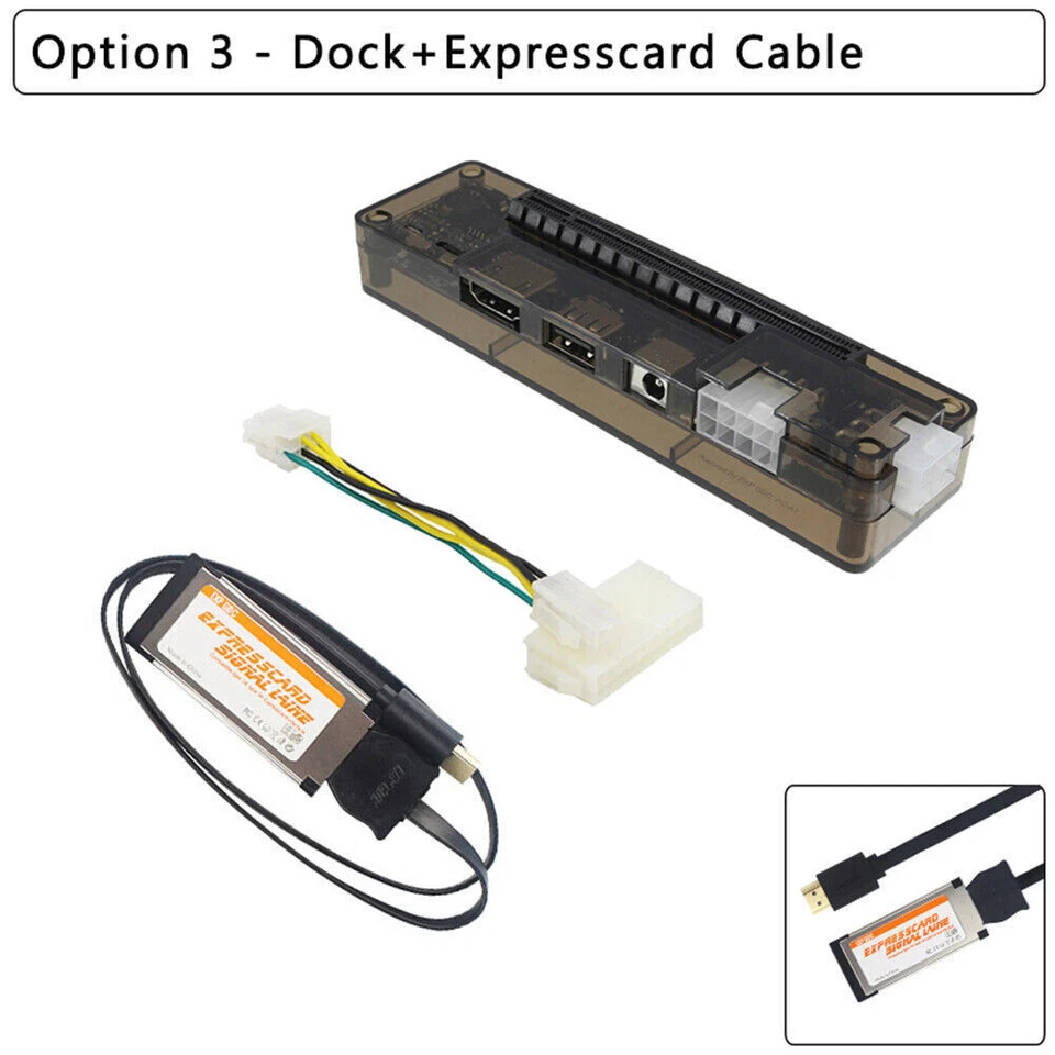 PCI-E EXP GDC External Laptop Video Card Dock Graphics Card Laptop Docking Stati - Image 4 of 4