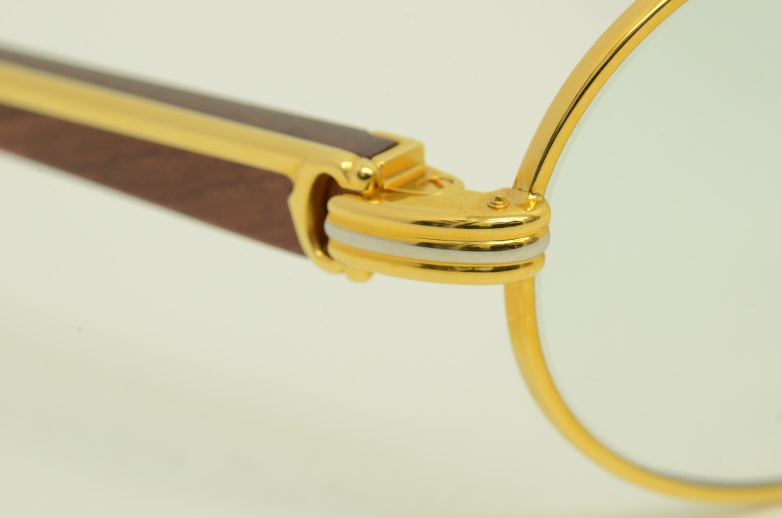 Authentic Cartier Sunglasses Giverny 51 20 130b Bubinga Wood Eyeglasses Frames 2 image 4